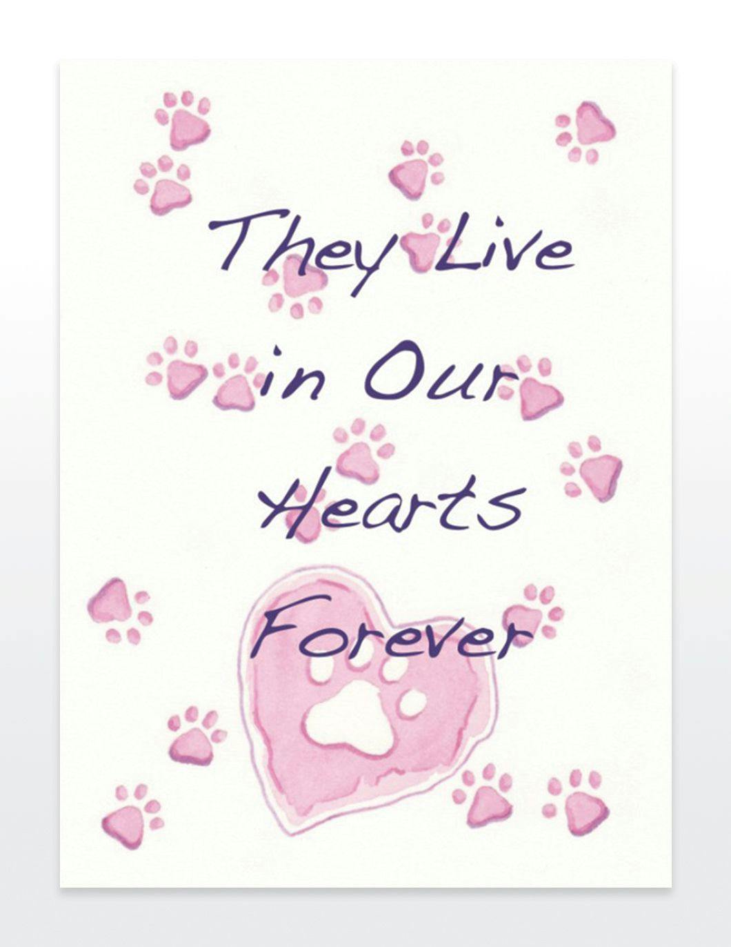 sympathy-folding-cards-hearts-forever-small-heart-pink