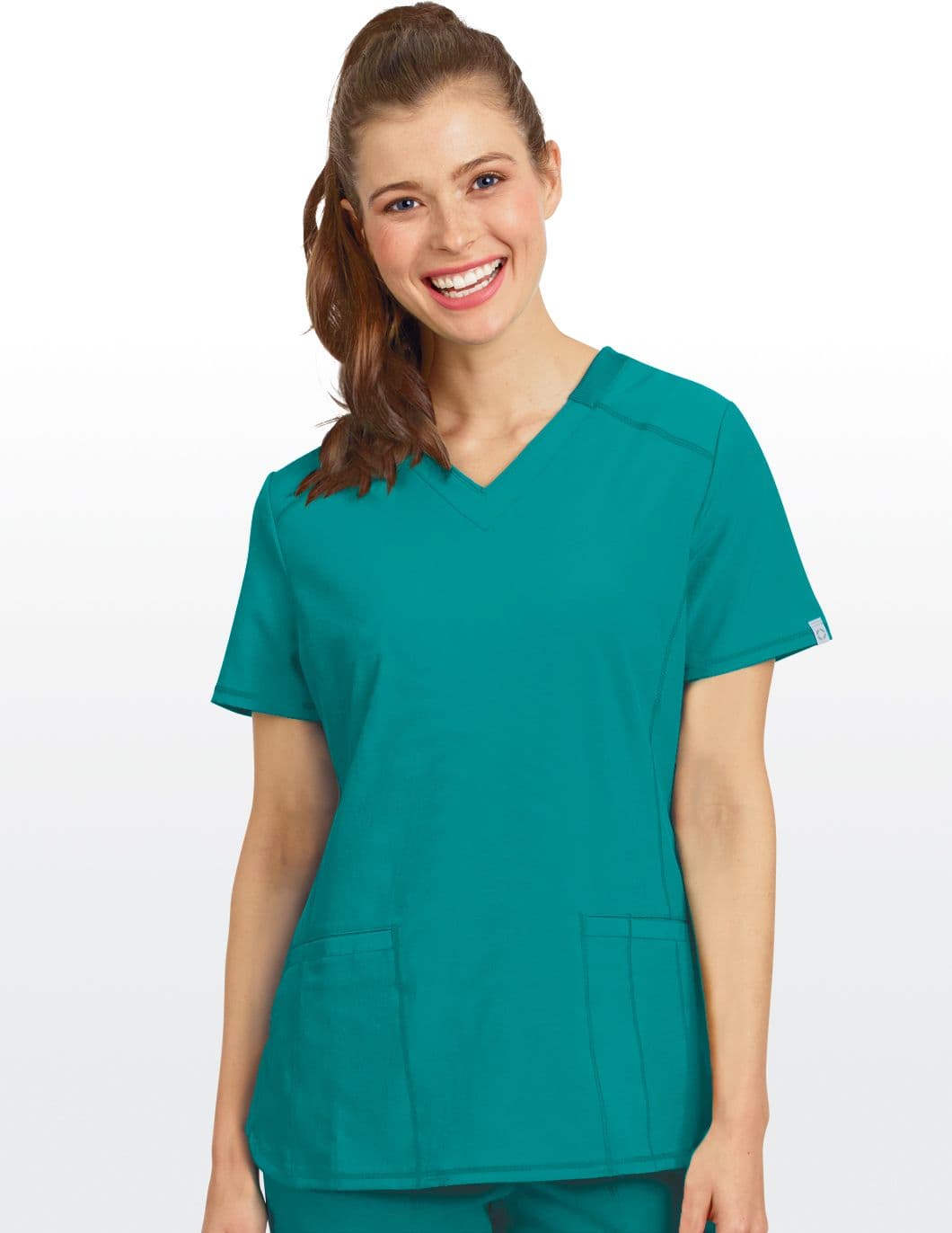 cherokee-infinity-womens-fashion-neckline-scrub-top-teal