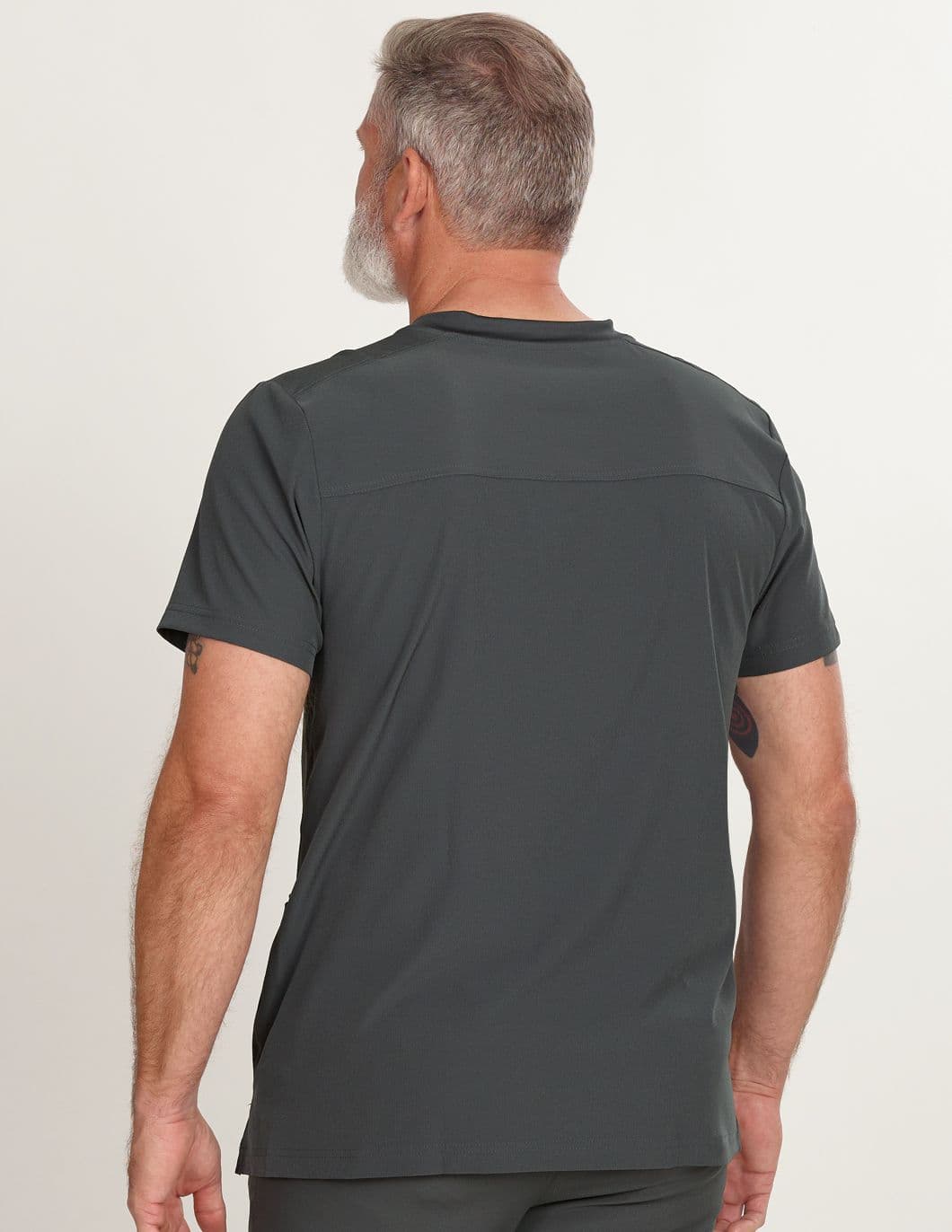 Skechers-Mens-Three-Pocket-Scrub-Top-Back