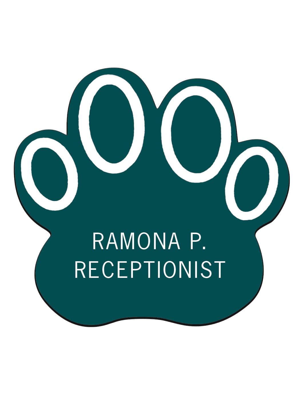 novelty-badge-paw-outline