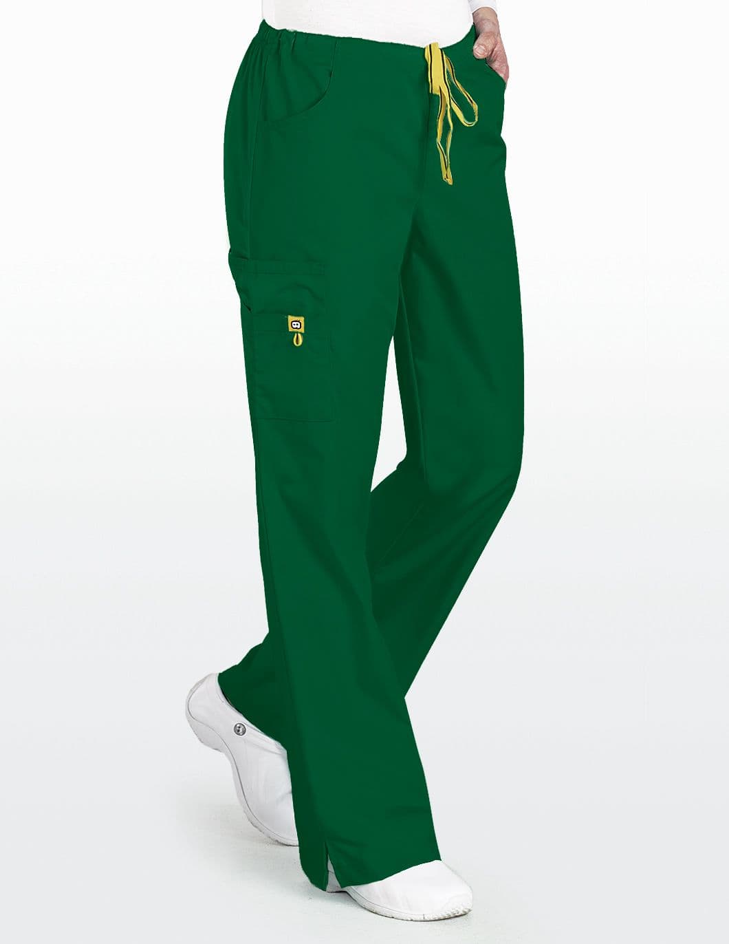 wonderwink-origins-womens-flare-leg-cargo-scrub-pant-hunter