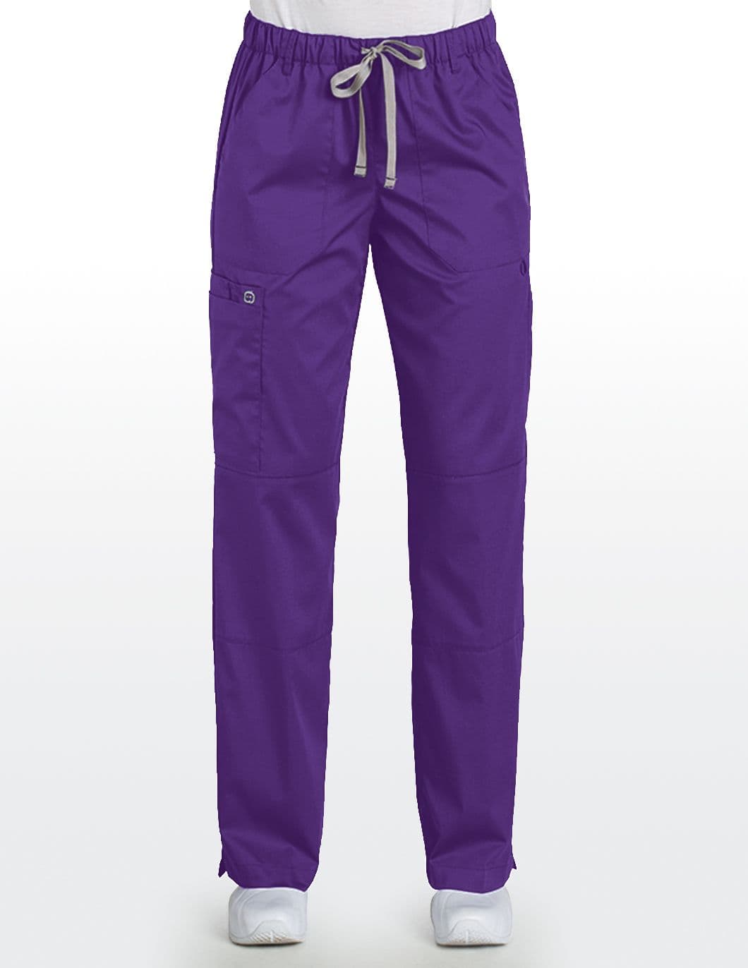 wonderwink-wonderwork-womens-straight-leg-cargo-scrub-pant-grape