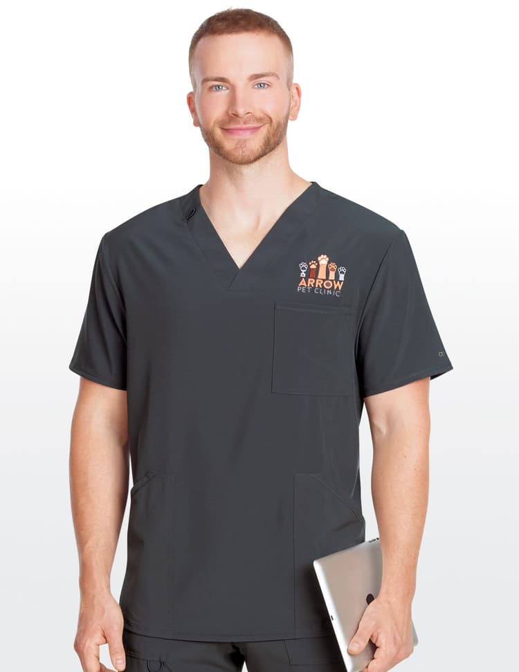 Cherokee Allura Men's VNeck Scrub Top