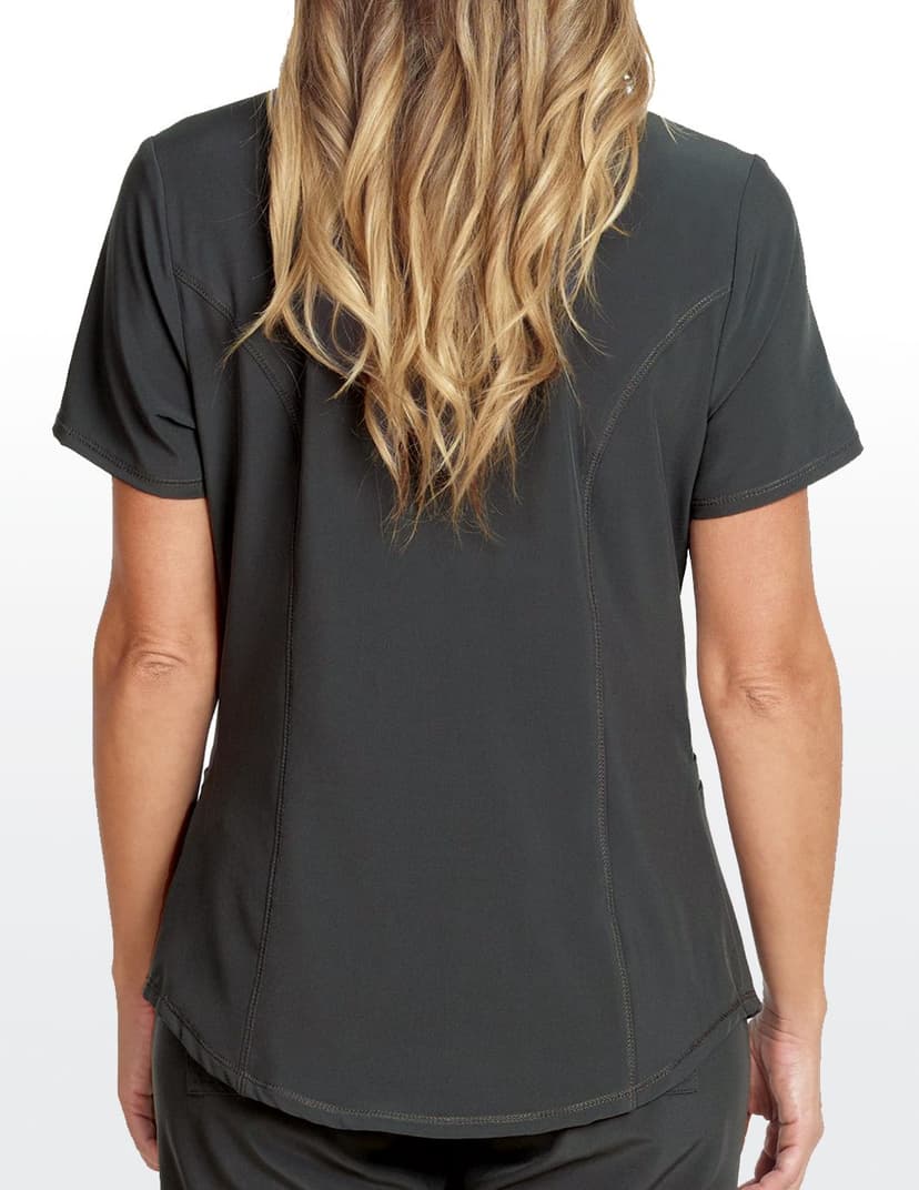 Cherokee Allura Mock Wrap Scrub Top