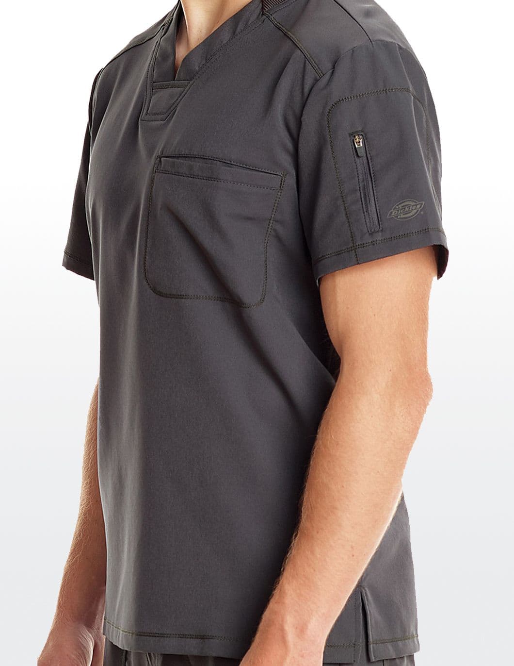 Dickies Dynamix Men's VNeck Scrub Top
