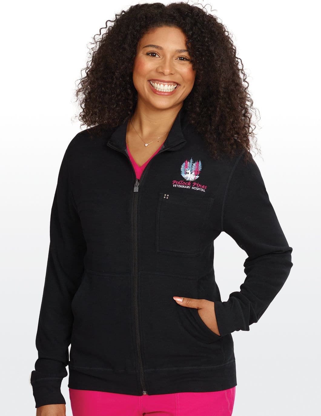 Ulta-Soft-Unisex-Knit-Jacket-Black