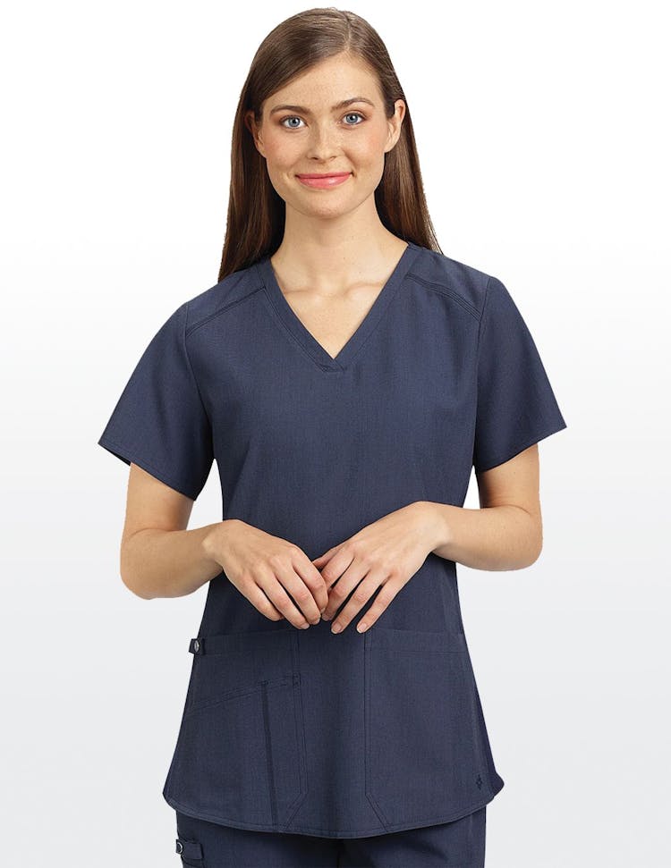 Med Couture Touch V-Neck Scrub Top