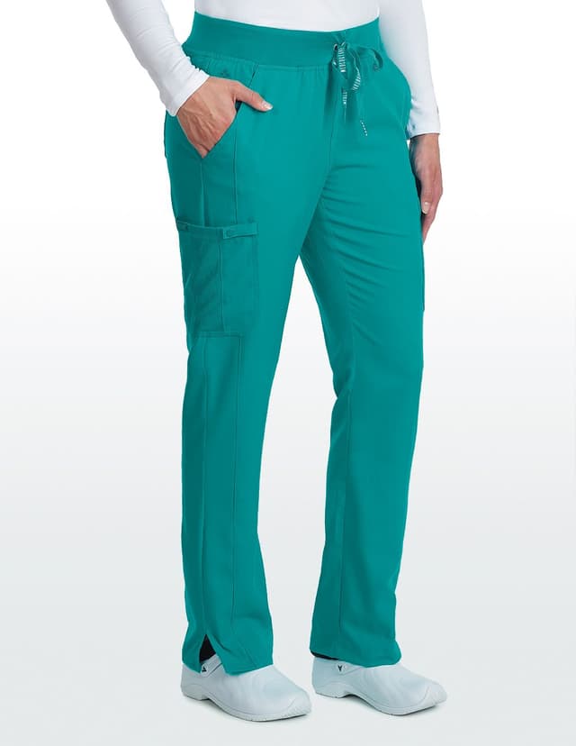 Med Couture Touch Yoga Waist Scrub Pant