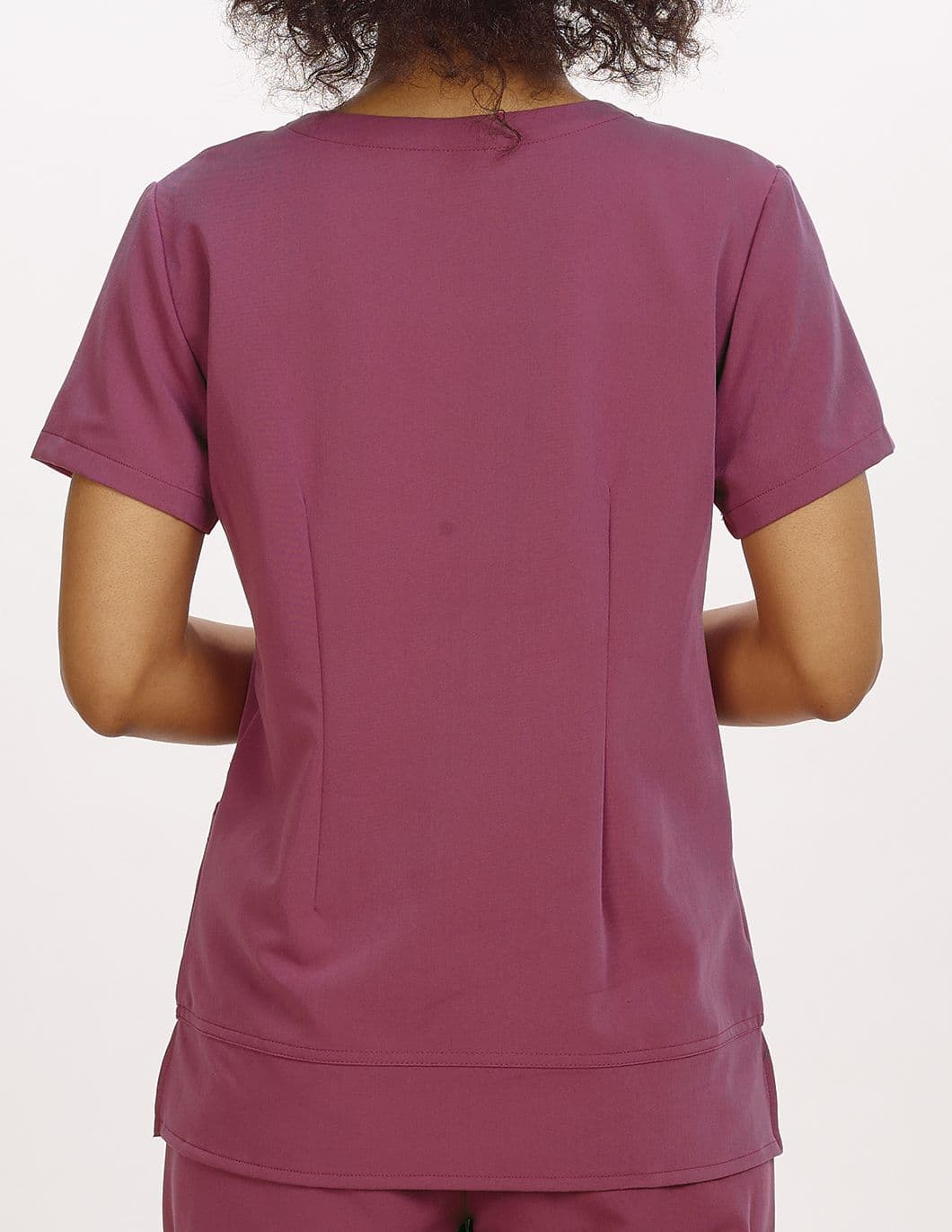 White Cross VTess Three Pocket Scrub Top