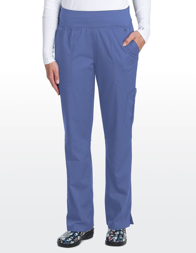 Healing Hands Fashion Yoga Scrub Pant PETITE