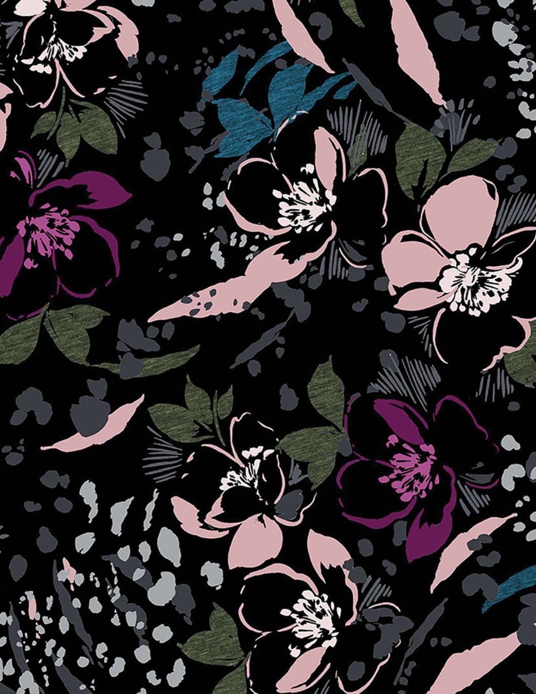 cherokee-infinity-womens-print-wild-fleur-you-scrub-top-alt2
