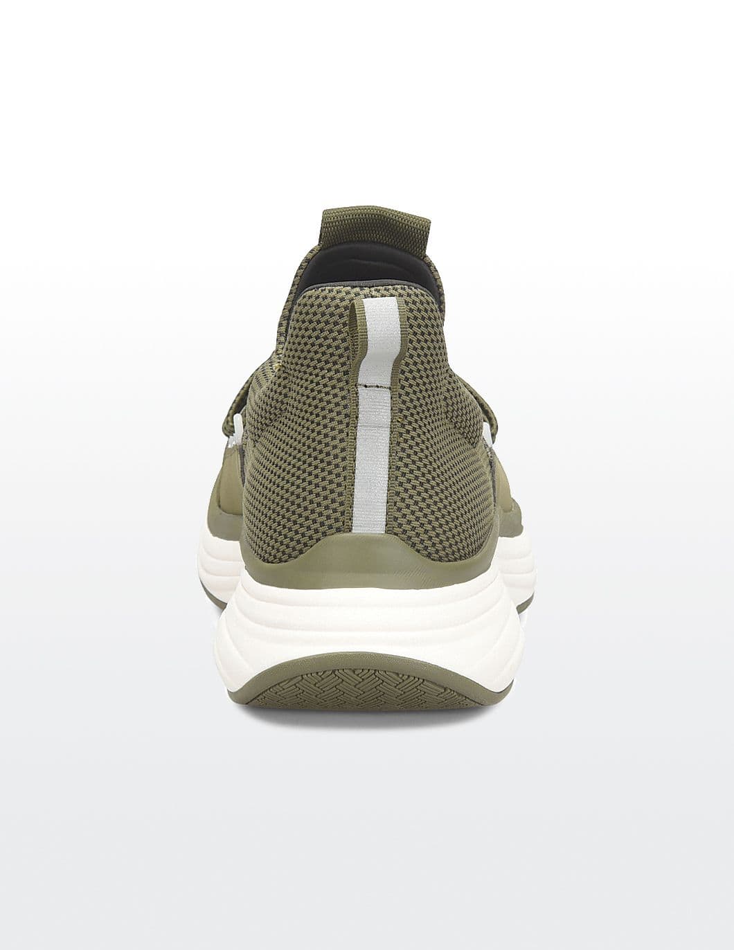 medical-tennis-shoes-Nursemates-mens-Olive-black-back