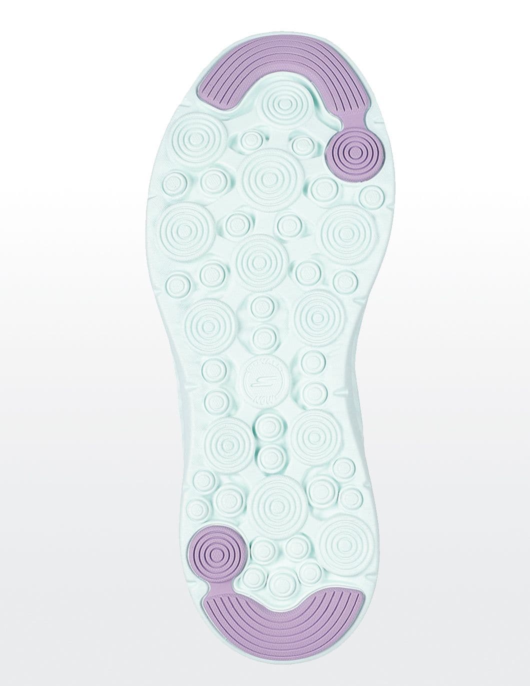 medical-tennis-shoes-Skechers-womens-blue-green-sole