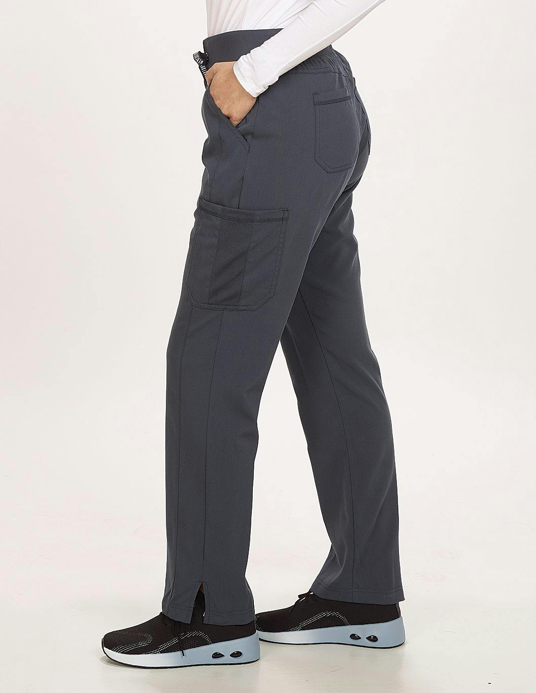 Med-Couture-Insight-Womens-Yoga-Waist-Scrub-Pant-Side