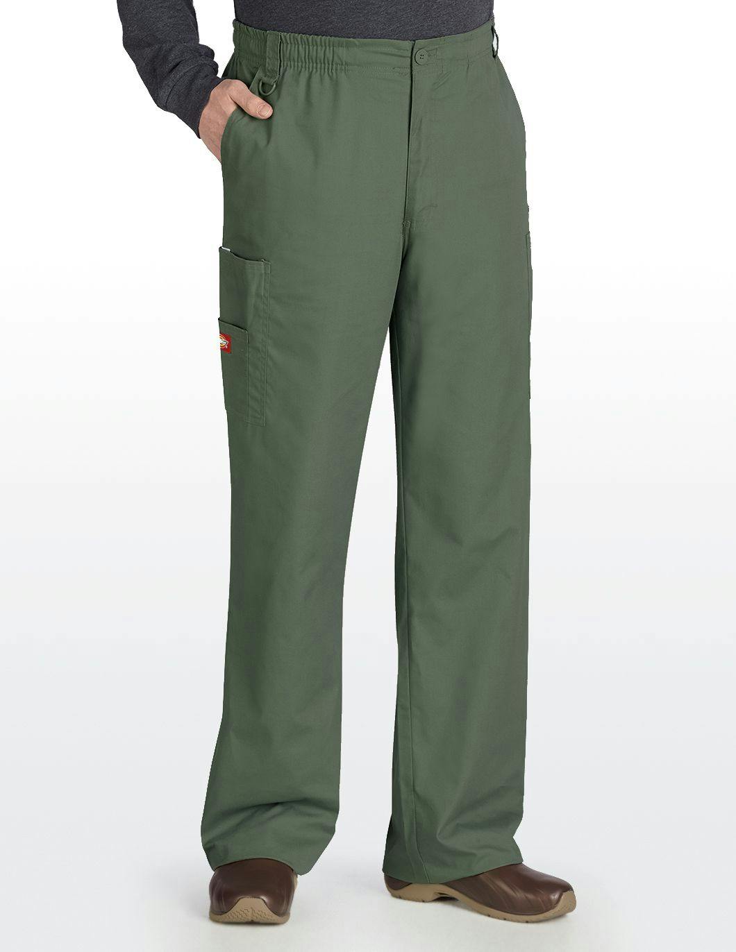 dickies-eds-mens-signature-zip-fly-scrub-pant-olive
