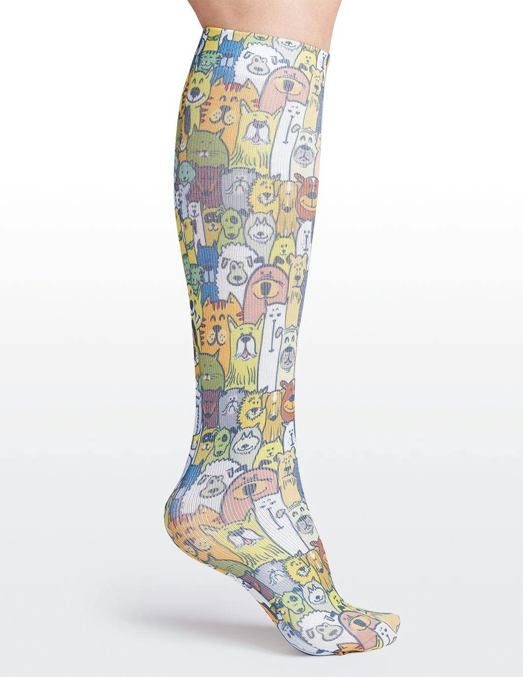 cutieful-compression-socks-dapper-dogs-print-alt