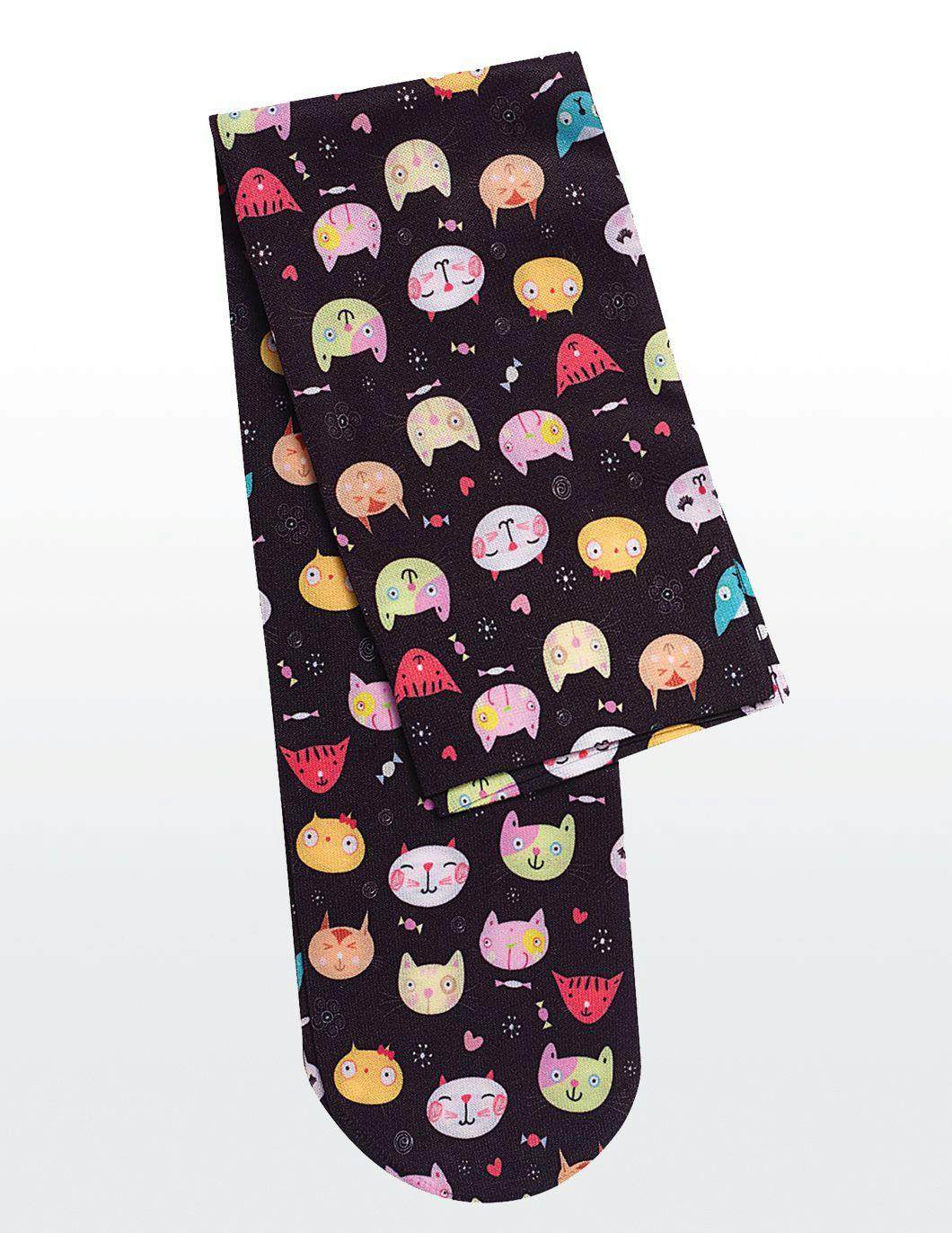cutieful-womens-crazy-cats-print-compression-socks