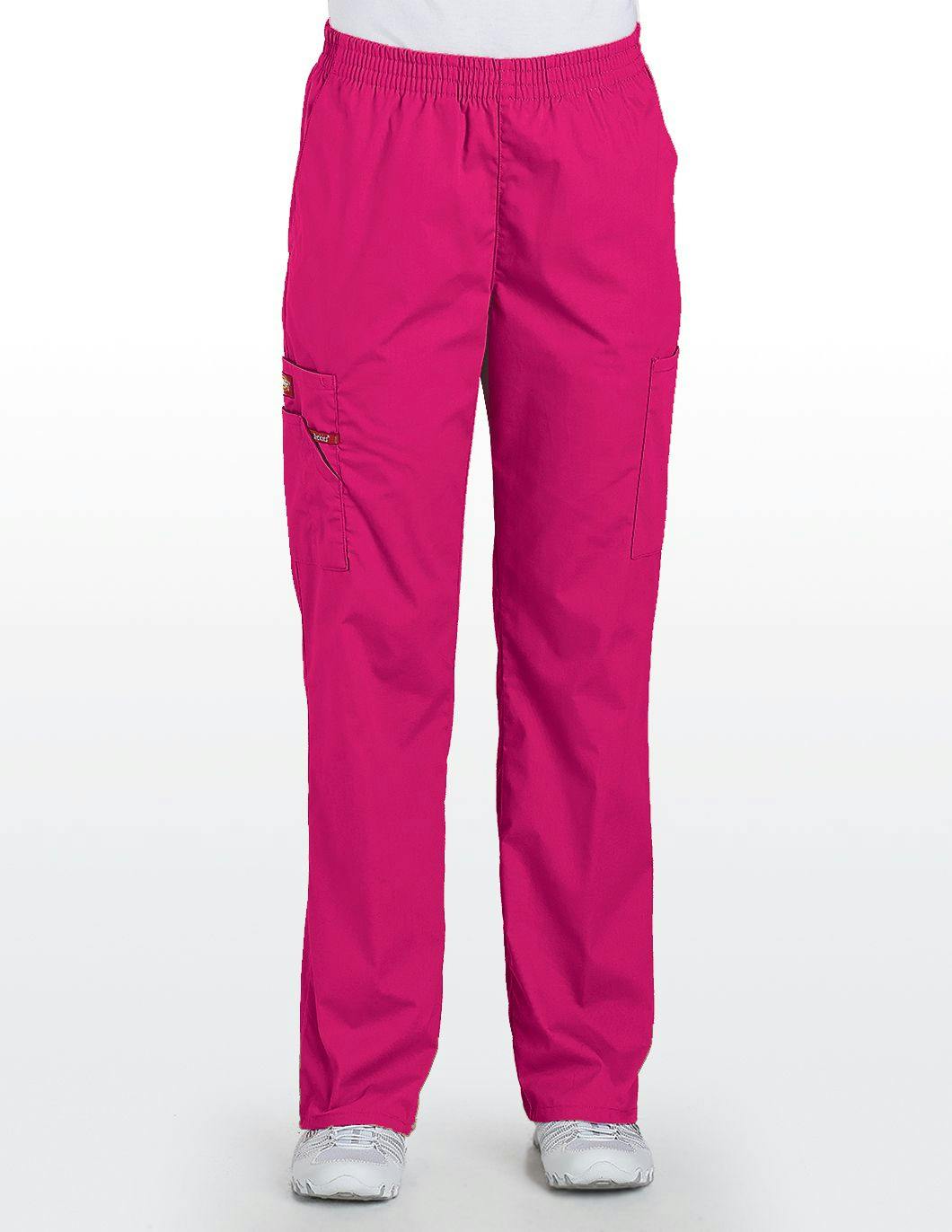 dickies-eds-womens-signature-pull-on-scrub-pant-hot-pink
