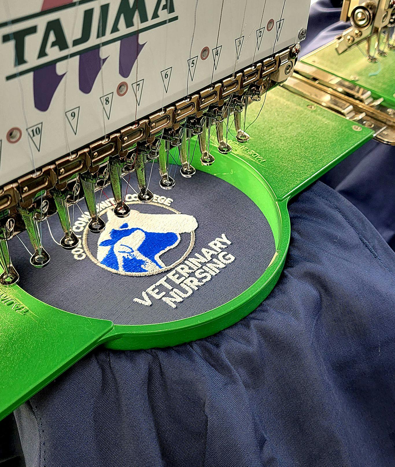 Veterinary Apparel Company Custom Embroidery