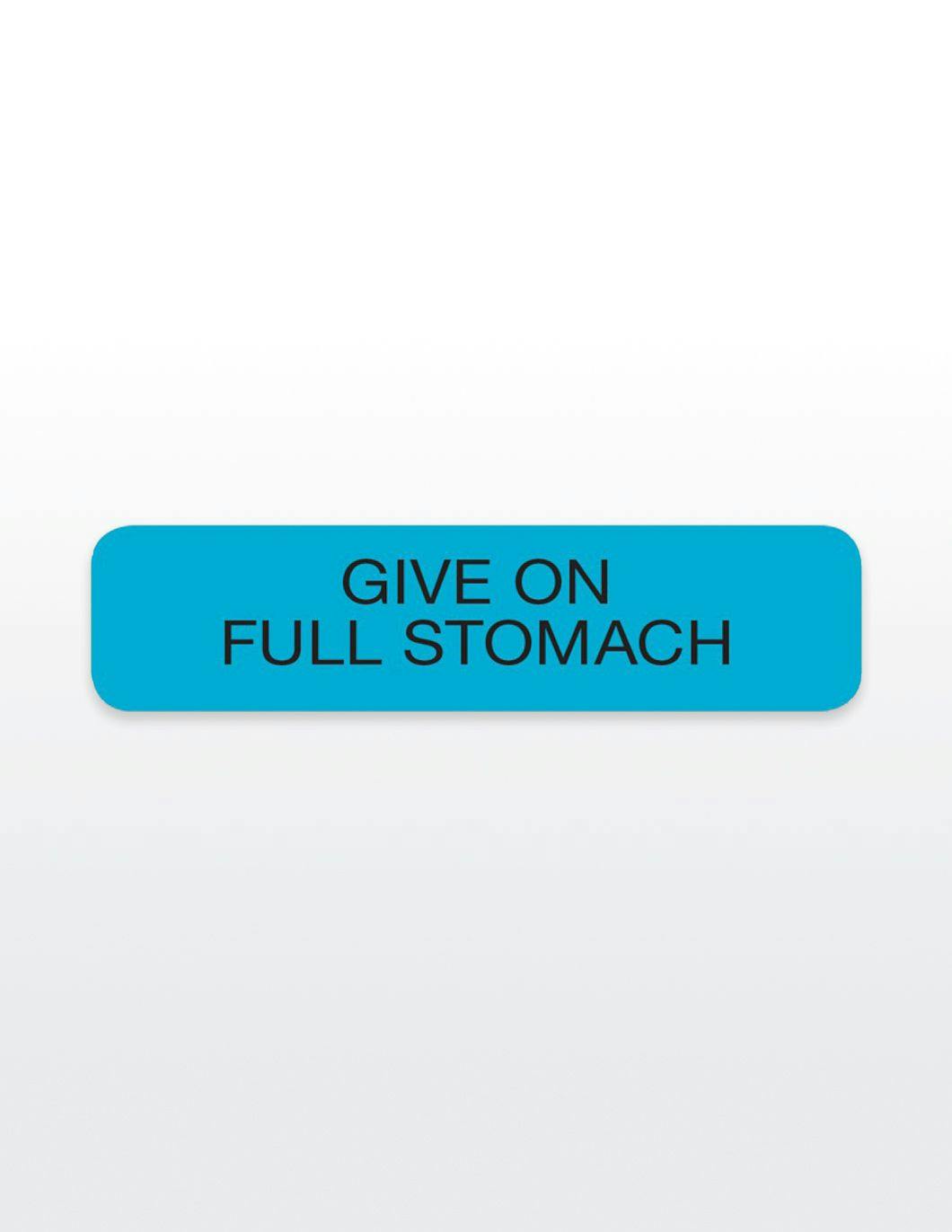 give-on-full-stomach-med-stickers
