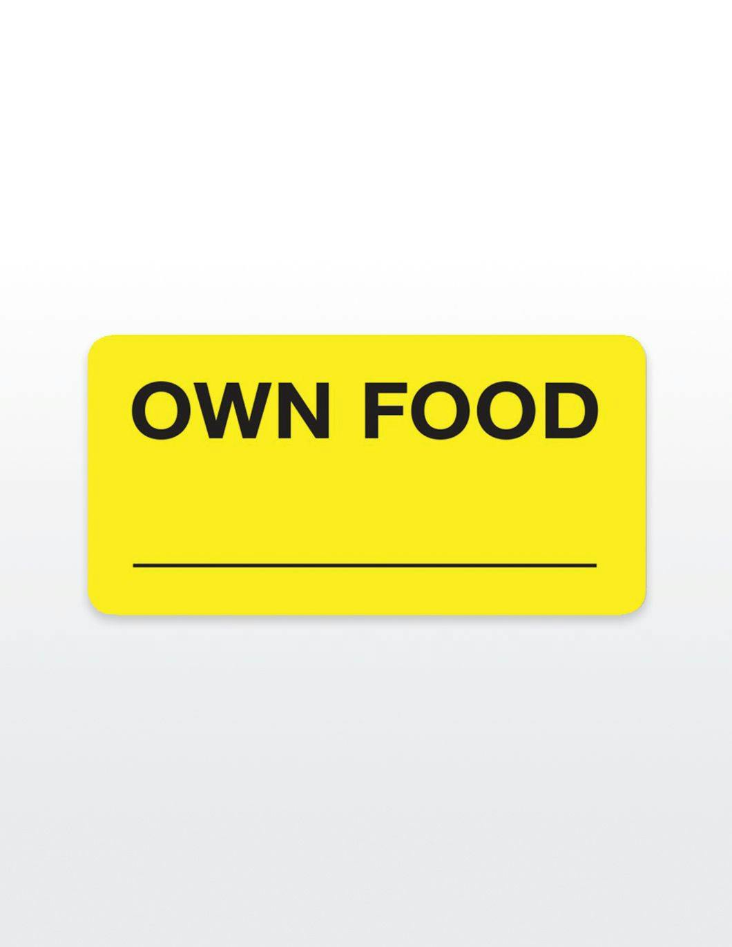 own-food-medical-record-stickers