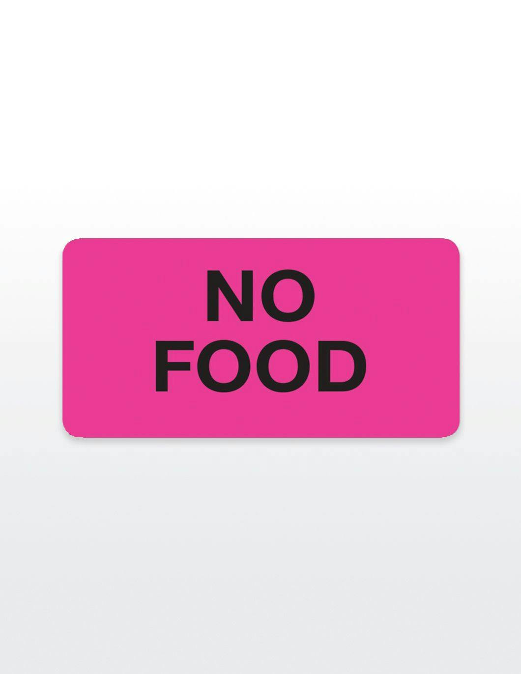 no-food-medical-record-stickers