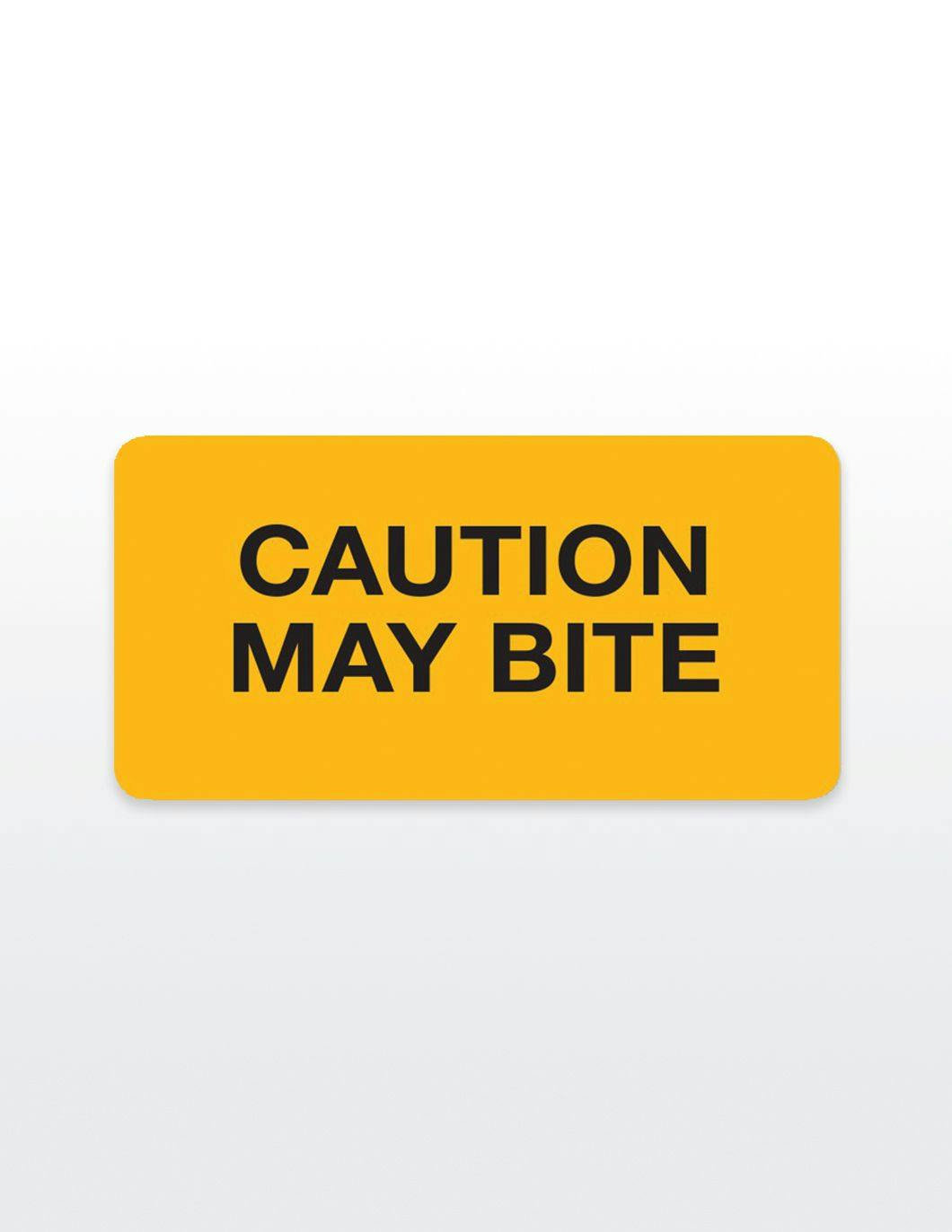 caution-may-bite-medical-record-stickers