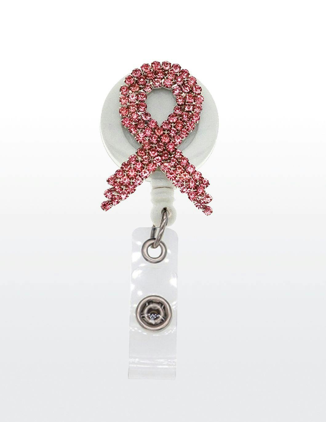 thinestone-badge-reel-breast-cancer-ribbon