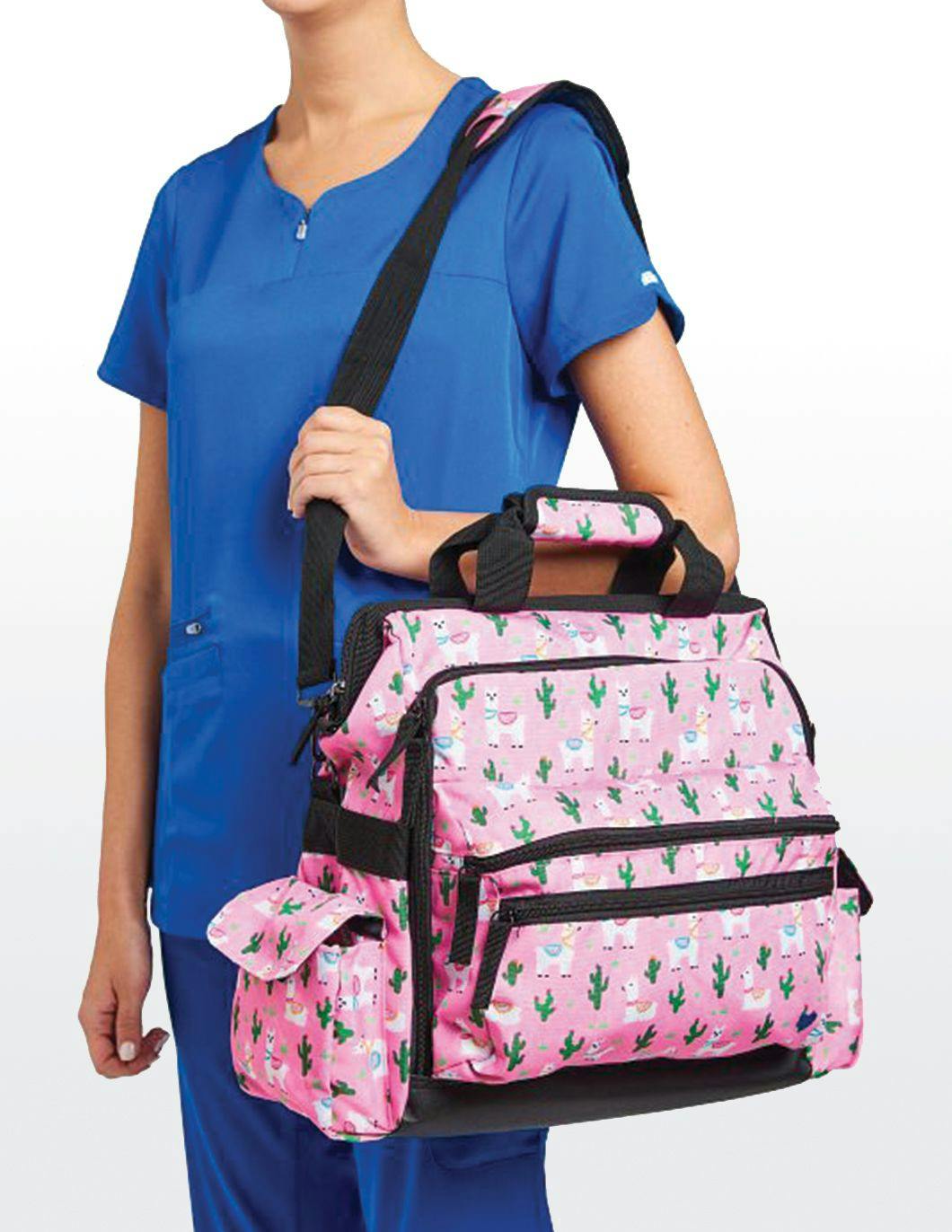 Nursemates-Ultimate-Nursing-Bag-Llama-Land