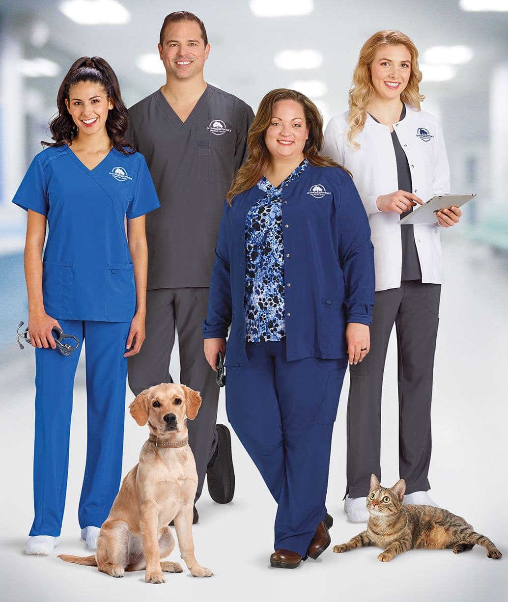Premium Scrubs Veterinary Apparel Company offers premium scrubs to