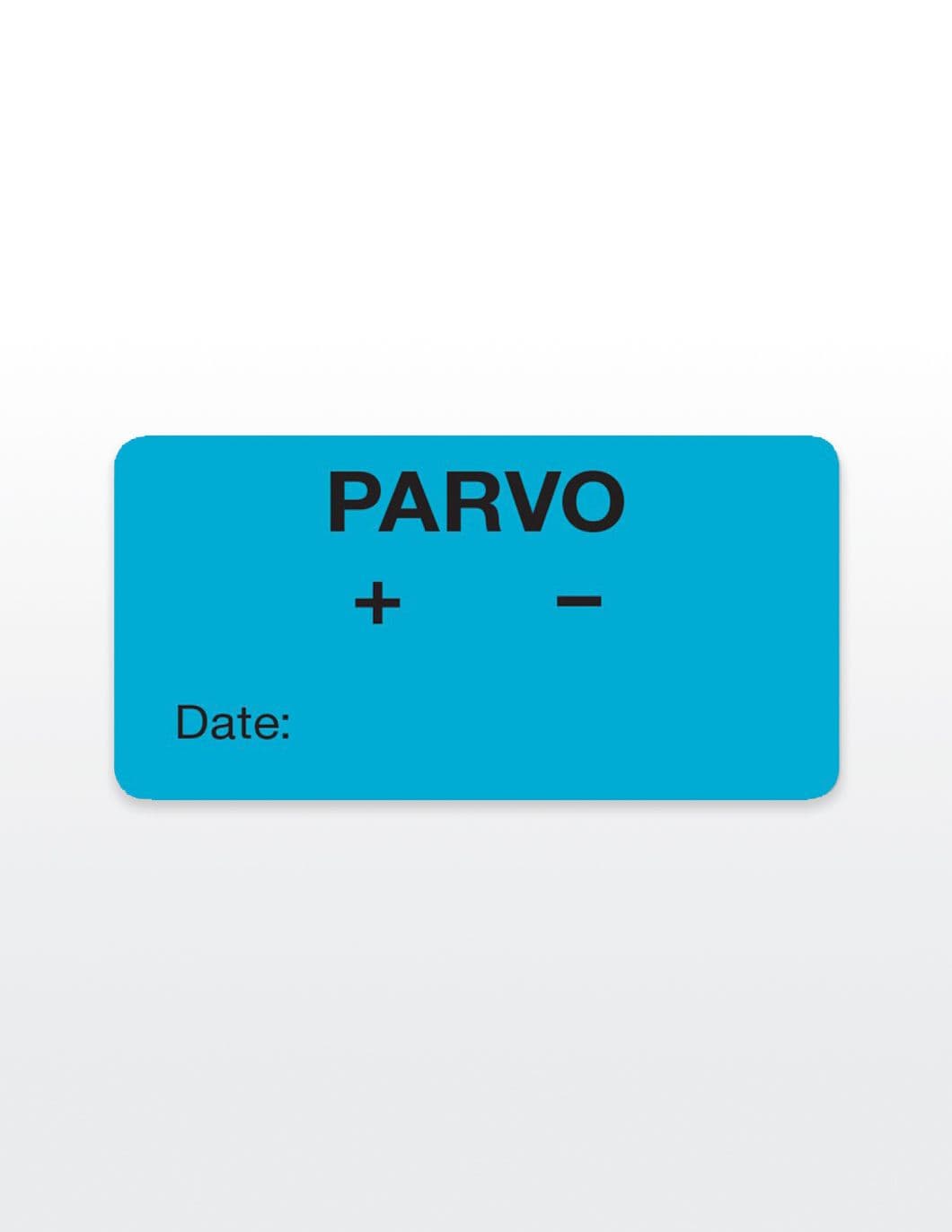 PARVO Medical Record Stickers