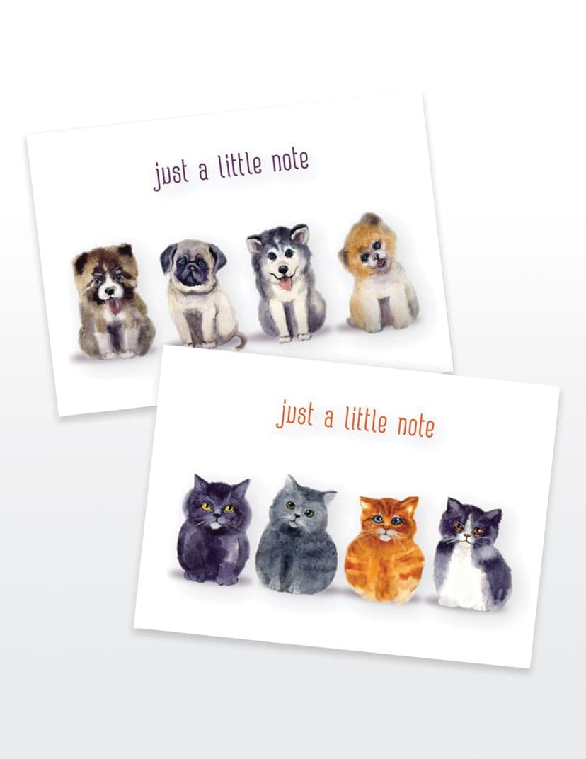 Premium Folding Note Cards Combo QTY-20